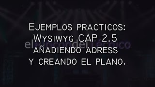 Ejemplos practicos Wysiwyg cap 2 5 añadiendo address y creando el plano screenshot 5