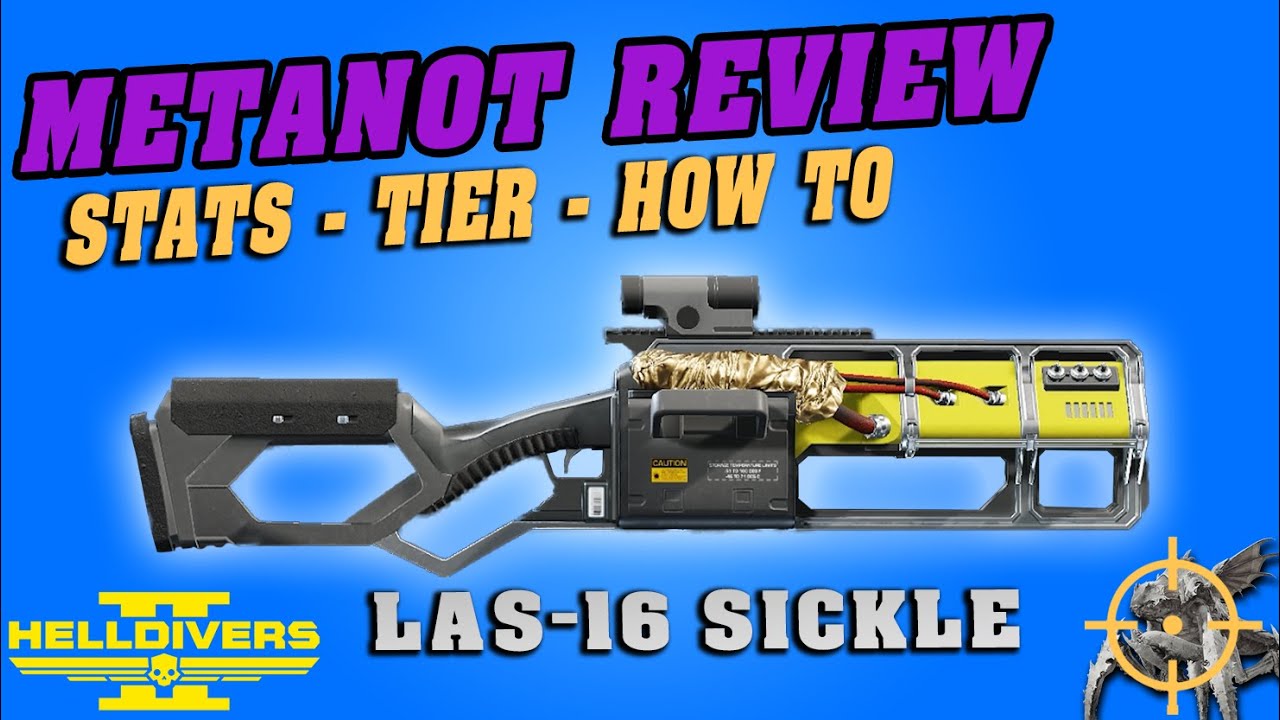 LAS-16 SICKLE | Quick weapon tier review | Helldivers 2