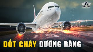 Chiếc BOEING 777 Khổng Lồ Phát Nổ Khi Hạ Cánh Xuống Đường Băng Dubai| EK521 Emirates Airlines