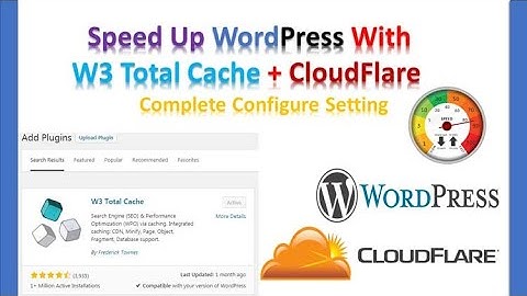 12- How to Optimize WordPress Website Speed and Setup Cloudflare CDN