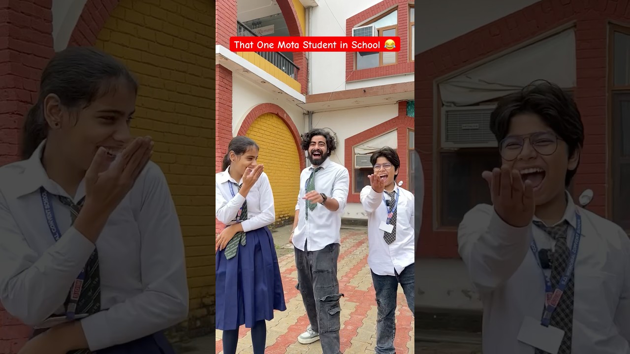 That One Mota Student in School 😂 #shorts #teratrigun #comedy #school #schoollife