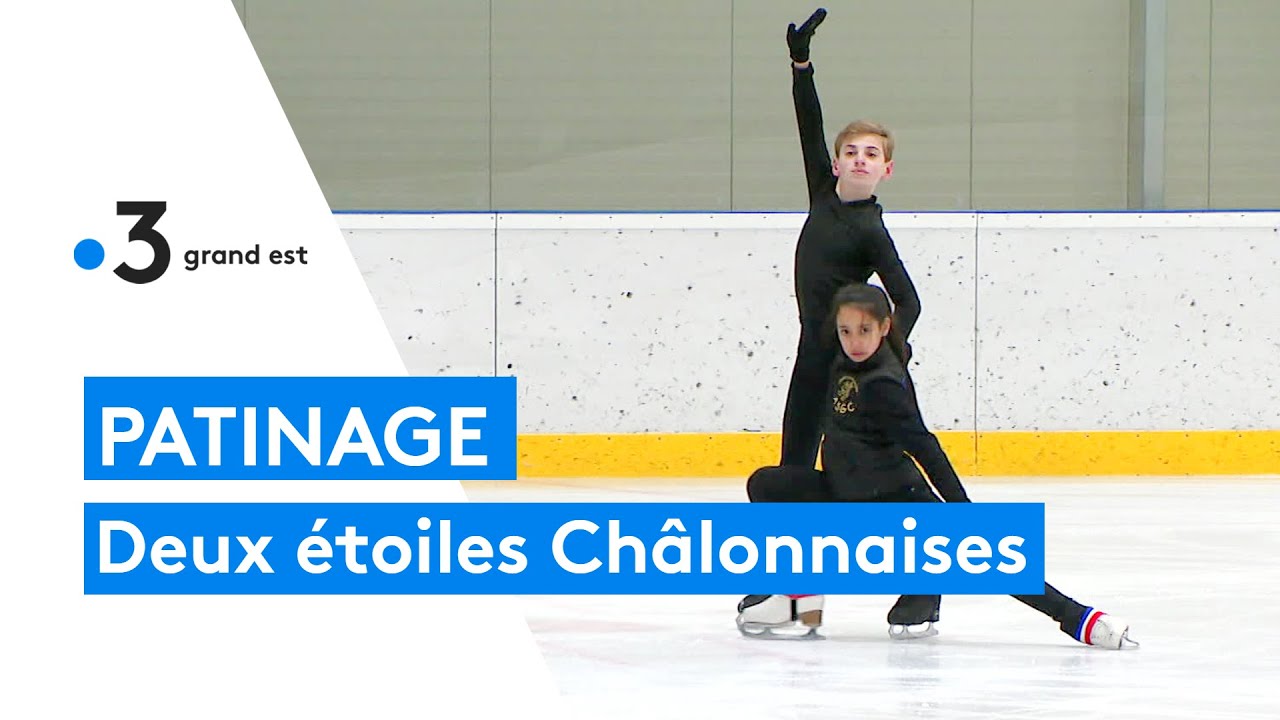 Dania et Théo, étoiles de la danse sur glace originaires de Châlons-en-Champagne