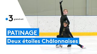 Dania et Théo, étoiles de la danse sur glace originaires de Châlons-en-Champagne