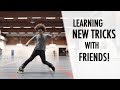 A fun inline skating session