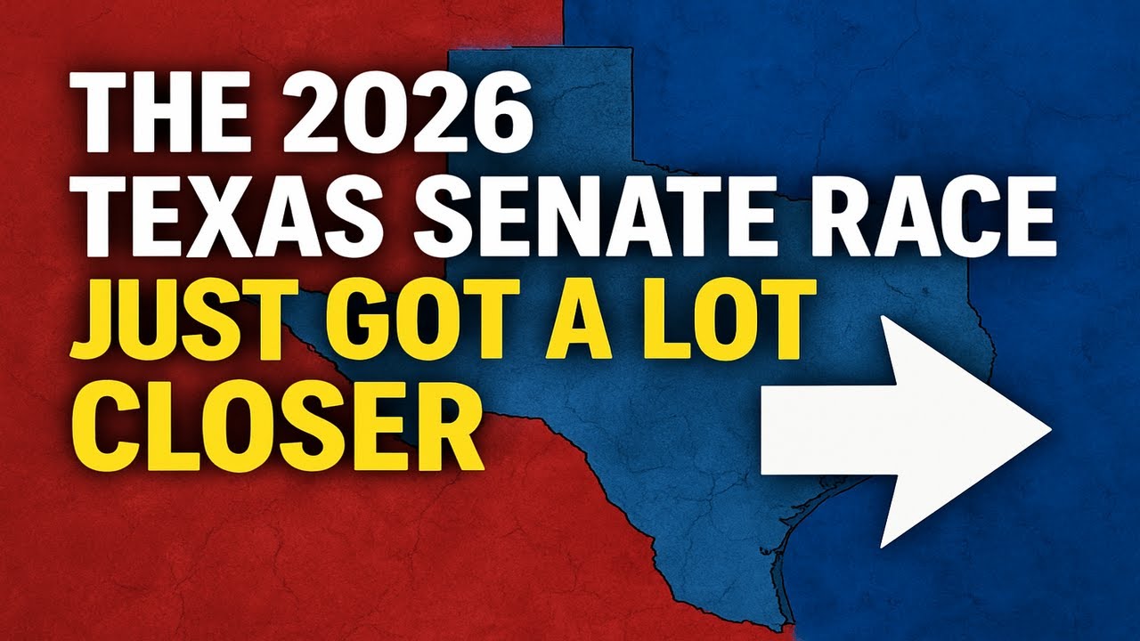 The 2026 Texas Senate Race Just Got A LOT Closer - YouTube