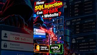 How SQL Injection Can Break a Website 😱💻  #cyberawareness #ethicalhacking #cybersecurity