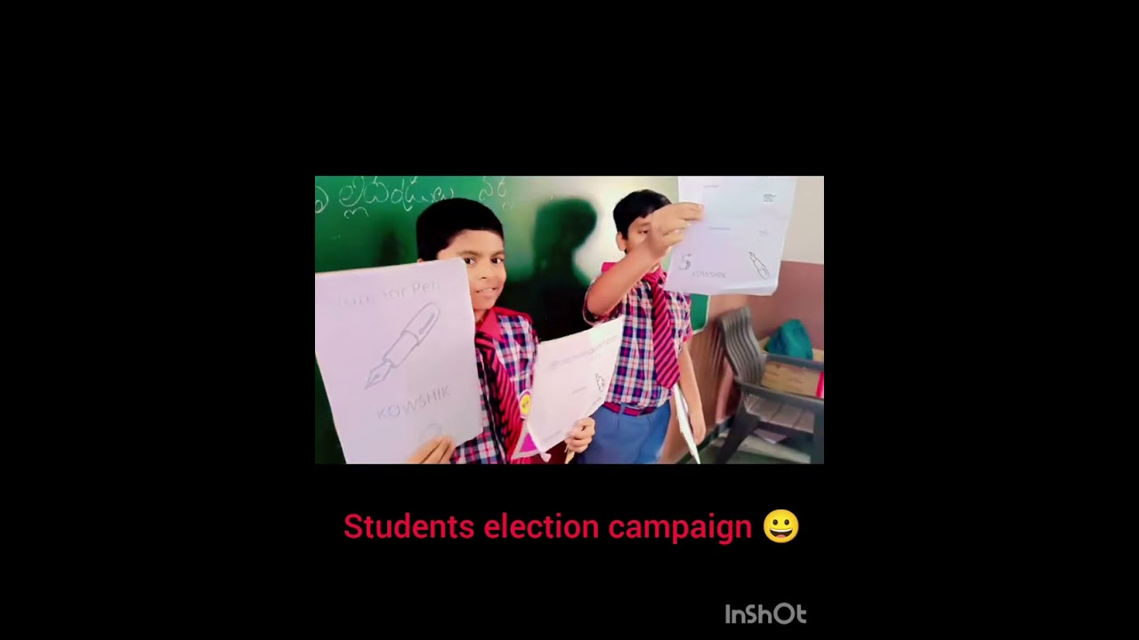 school pupil leader elections process and our students election campaign 😀🏫