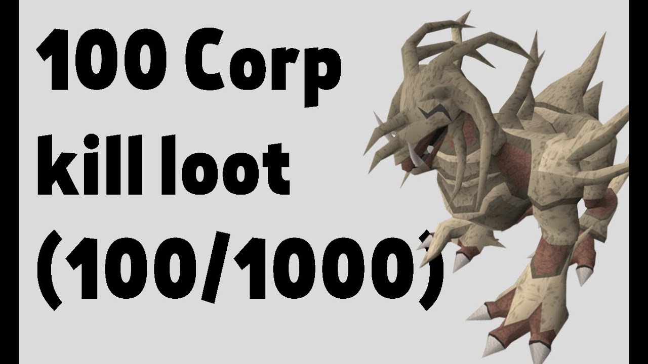 100/1000 Corp beasts killed