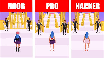 NOOB vs PRO vs HACKER || Get Lucky: Run To The Pool