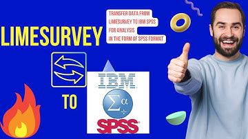 How to export data from limesurvey to spss