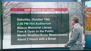Attend this free Winter Weather SKYWARN training on Saturday