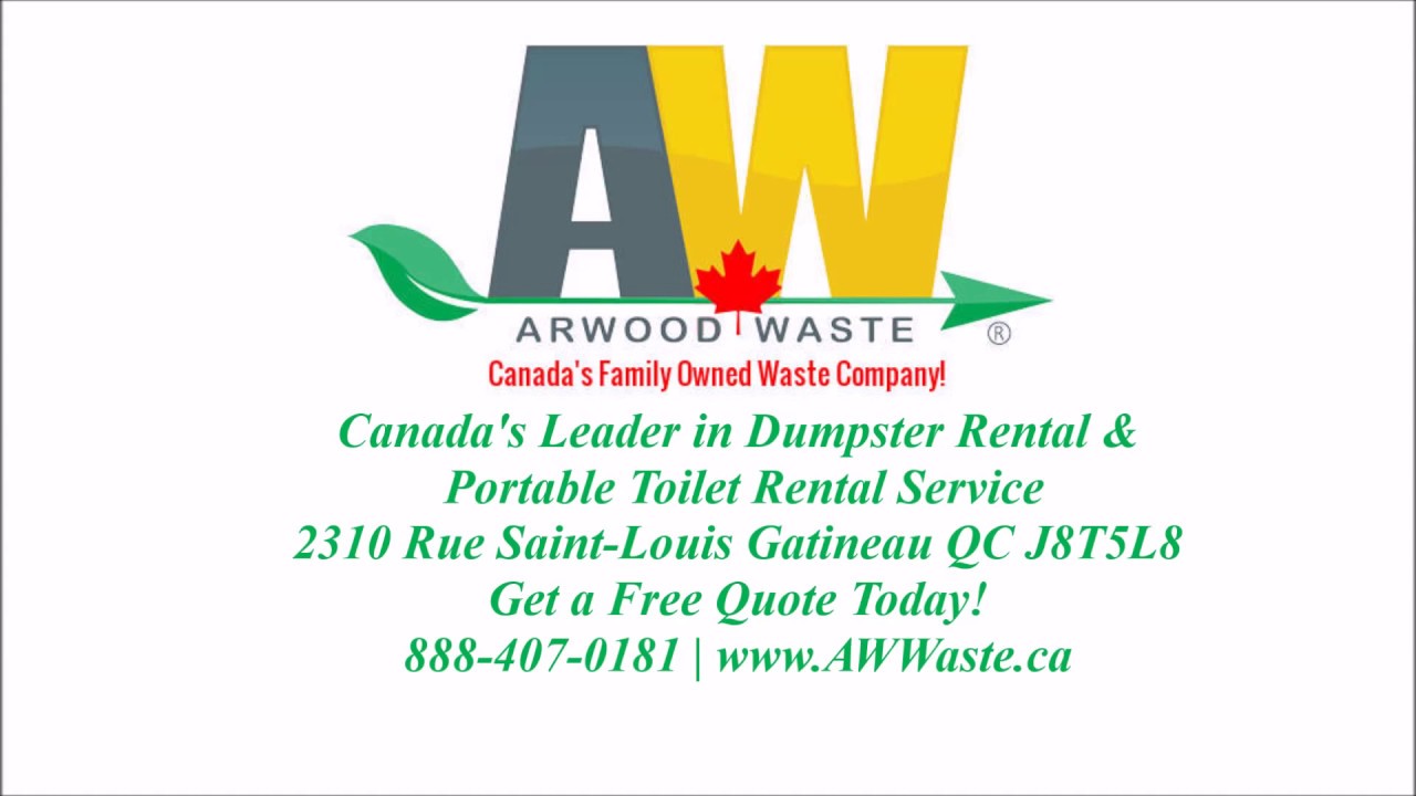Gatineau QC Dumpster Rentals & Lowest Price to Rent Portable Toilets in Canada 888-407-0181