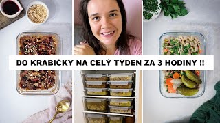 KRABIČKOVÁNÍ | Jídlo na celý týden za 3 HODINY!