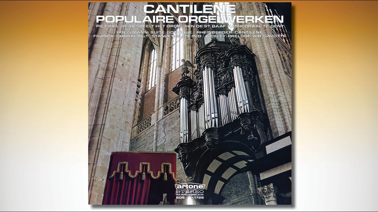 Piet KIEL bespeelt het orgel van de St  Baaf Kathedraal te Gent – Populaire orgelwerken