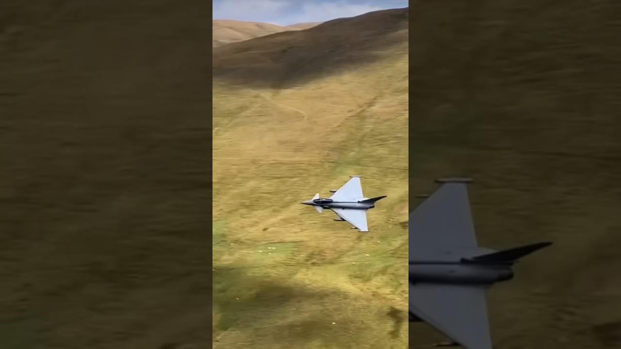Eurofighter Typhoon in the Mach Loop…#machloop #eurofightertyphoon #eurofighter #aviation #fighter