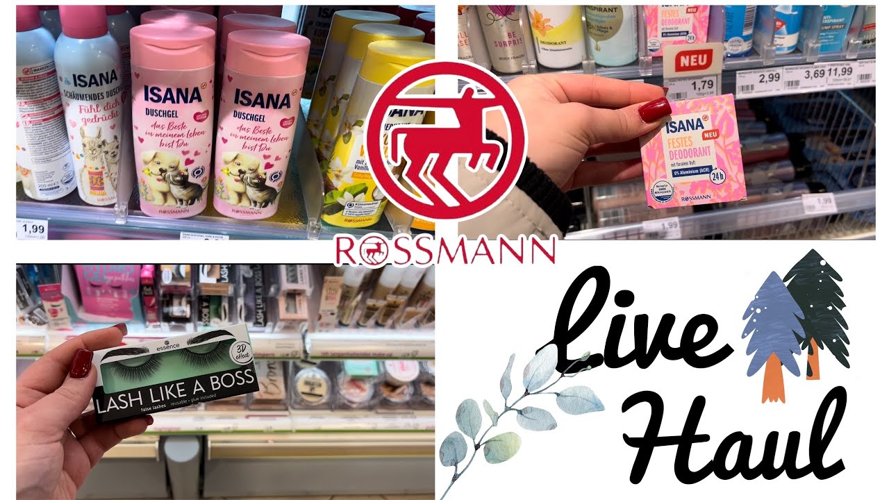 Rossmann Live Haul 🛍⛄️ // Januar 2022 // alinaBerry
