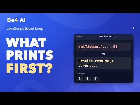JavaScript Event Loop Explained: Why Promises Run Before Timers