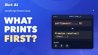 JavaScript Event Loop Explained: Why Promises Run Before Timers