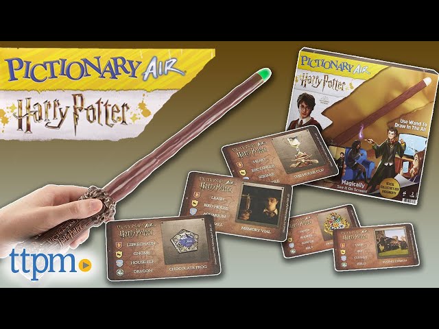 NEW* Harry Potter Pictionary Air 🪄 Game from Mattel - YouTube