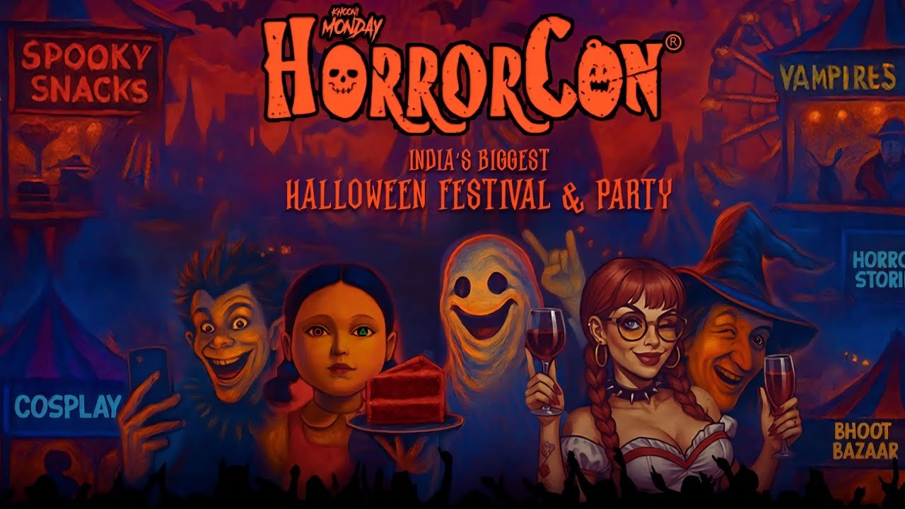 Horror Con Delhi 2025 | Halloween | Party