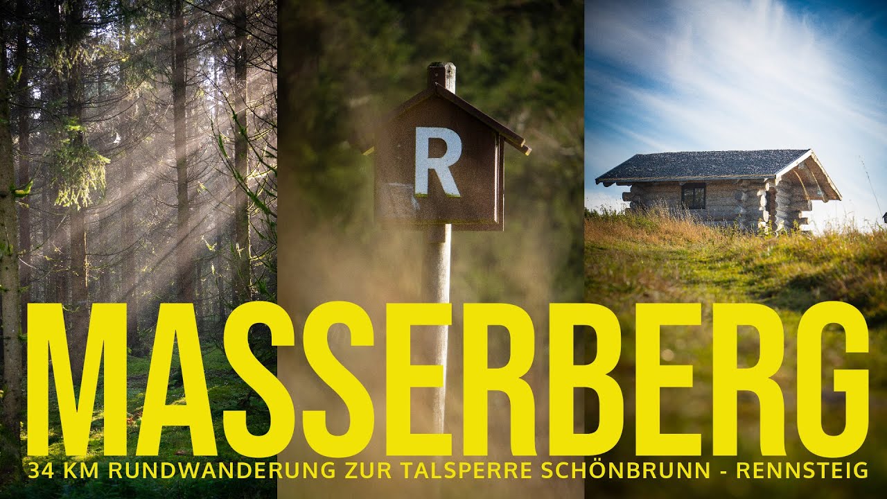 🇩🇪 MASSERBERG - 34 km Rundwanderung zur Talsperre Schönbrunn und zurück über den Rennsteig