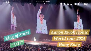 Hong Kong trip Part 2 : Aaron Kwok 郭富城 Iconic World tour Live Concert 2024 at Hongkong Coliseum.