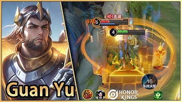 Guan Yu｜The fun of support playstyles.｜A diversão dos estilos de jogo de suporte.｜HOK