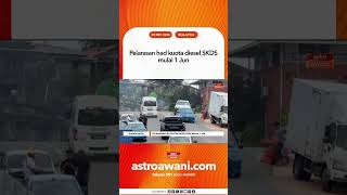 Pelarasan had kuota diesel SKDS mulai 1 Jun
