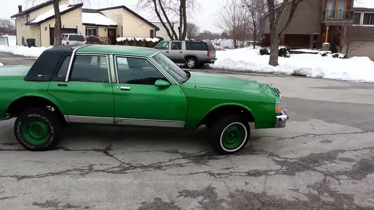 1989 Chevy Caprice Brougham LS (Custom lifted for 30"s) YouTube