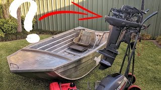 BUILDING A DINGHY DERBY RACE BOAT (EP.2 THE MOTOR)