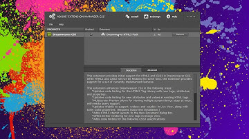 2- HTML5 Fundamentals with Dreamweaver CS5 - Installiing HTML5 Extension