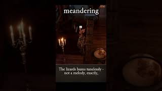 meandering — Divinity: Original Sin 2 dialogue scene