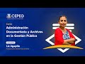 Especialízate en Administración Documentaria y archivos en la Gestión Pública | CEPEG