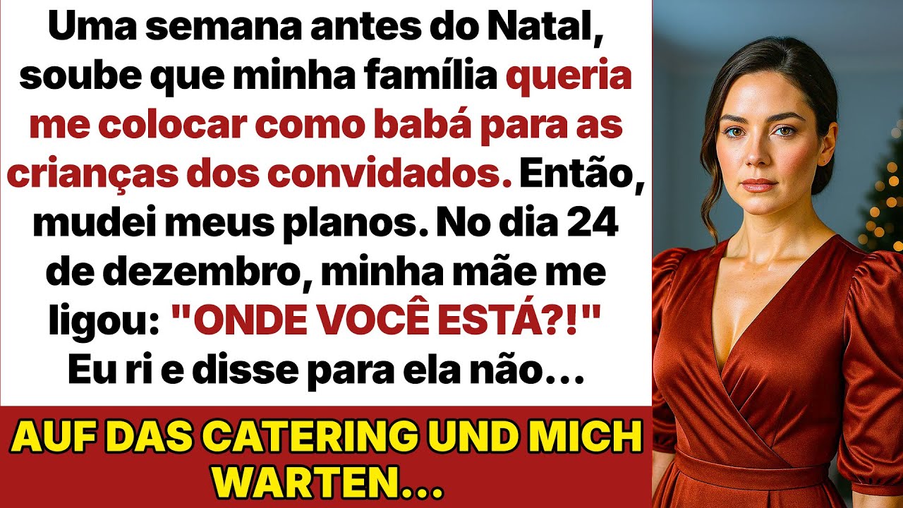 Minha família queria que eu fosse babá de 5 crianças no Natal – então mudei meus planos.