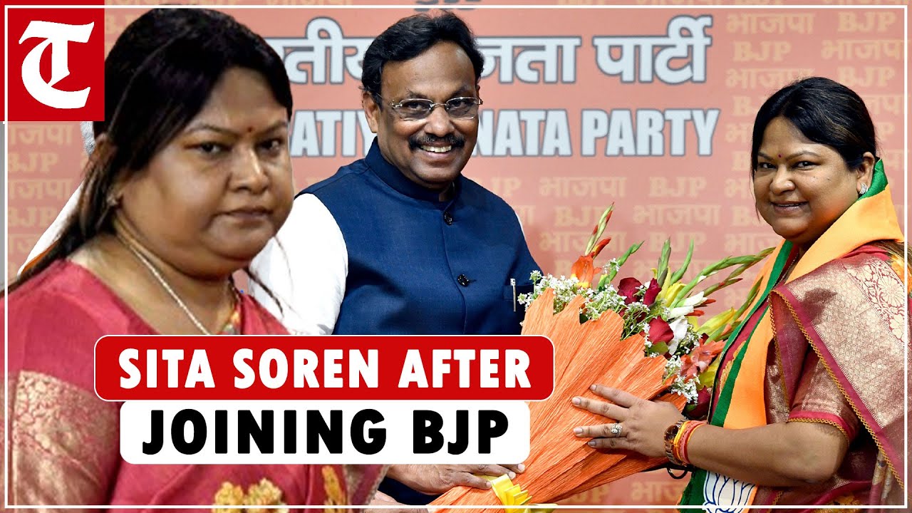 "Didn't get enough respect in JMM": Sita Soren resigns from Jharkhand Mukti Morcha, joins BJP