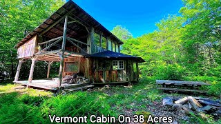 Celebrity Vermont Cabins On 37+Acres | VT Real Estate | Post and Beam Cabins | Studio VT Camp Farms Wealth
