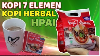 Manfaat Kopi 7 Elemen |  Kopi Herbal HPAI | radix hpai