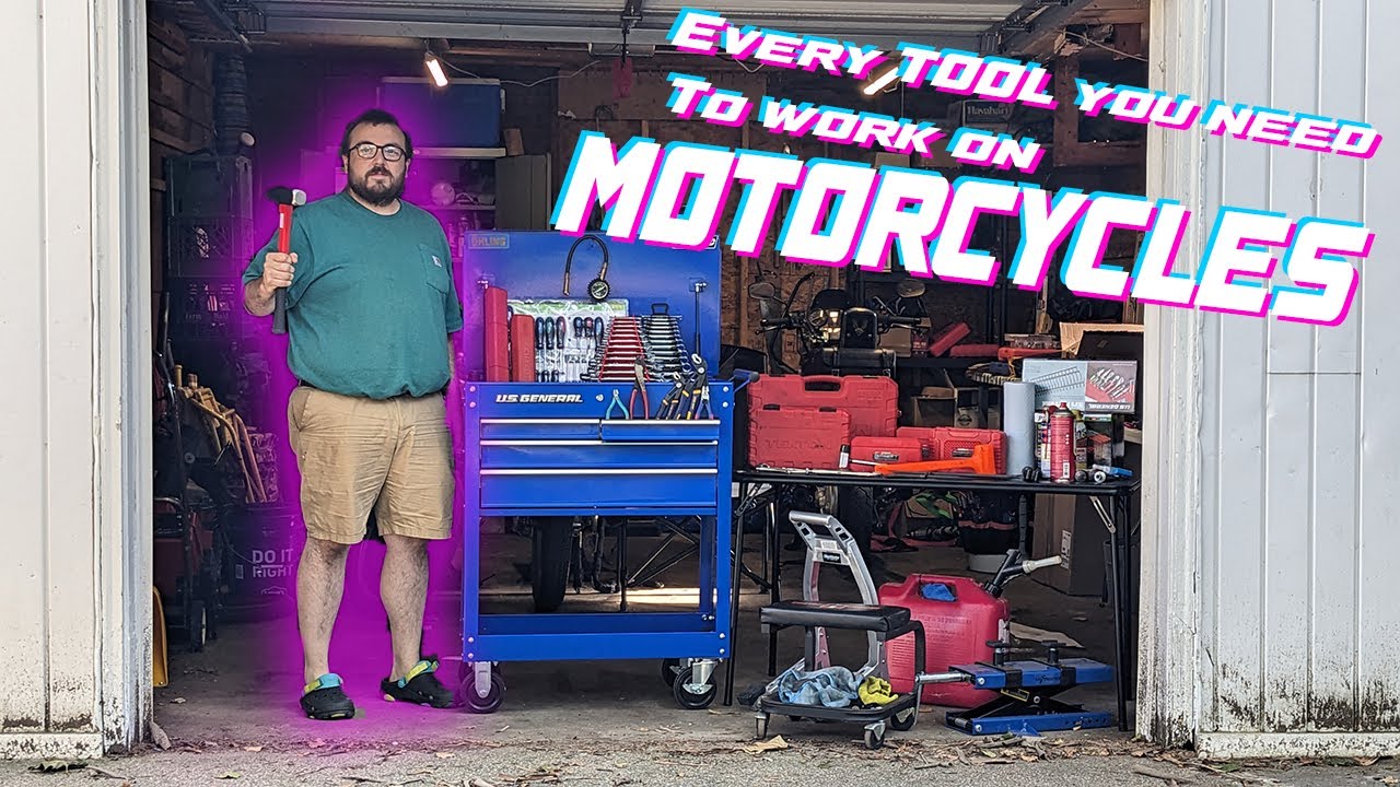 Every Tool You Need To Work On A Motorcycle