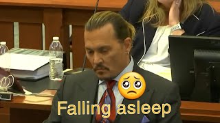 Celebrity Johnny Depp Nearly Falls Asleep Wealth