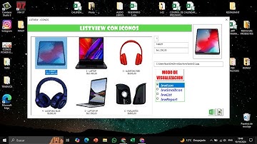 ListView con Imagenes ( Iconos ) Excel VBA.