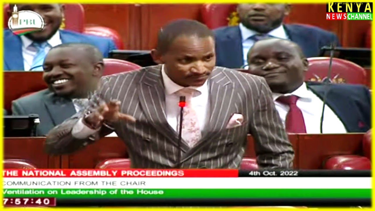 BABU OWINO CONFUSES NEW MPS WITH COMPLEX VOCABULARY AT PARLIAMENT NATIONAL ASSEMBLY DEBATE 😂