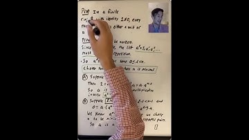 Units and Zero Divisors in Finite Rings (Algebra 1: Lecture 25 Video 3)