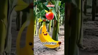 Banana trees bear fruit only once #trending #shorts