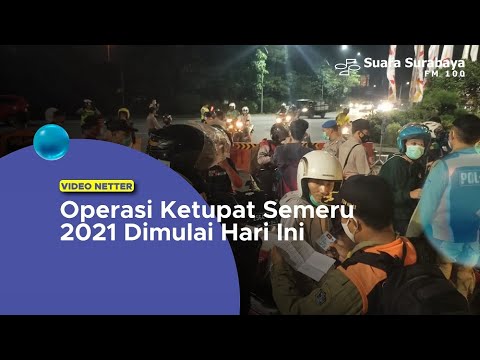 Operasi Ketupat Semeru 2021 Dimulai Hari Ini