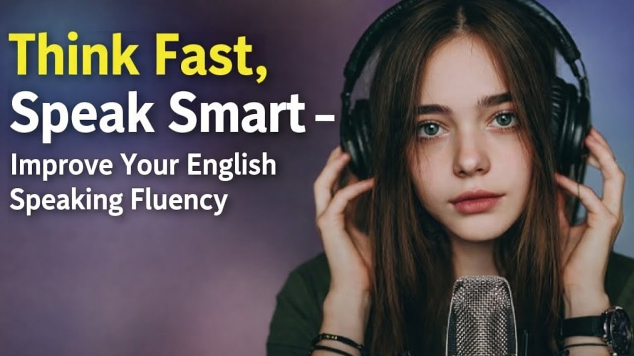 🇬🇧🇺🇸Think Fast,🌺 Speak Smart🍁 – Improve Your English Speaking Fluency 🗣️✍️