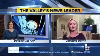 VIP FLORAL DESIGNS on Channel 8 News Las Vegas