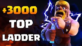 Top Ladder with 3000+ Medals!! Clash Royale 🏆