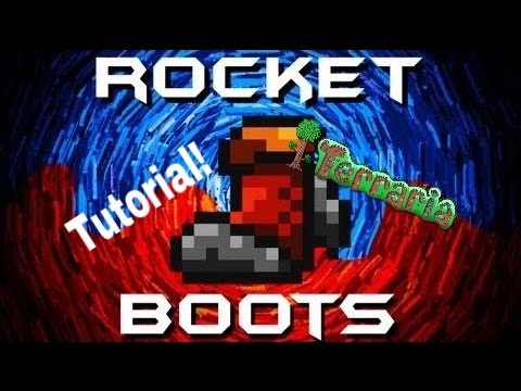 Terraria: How to get the Rocket Boots!!!