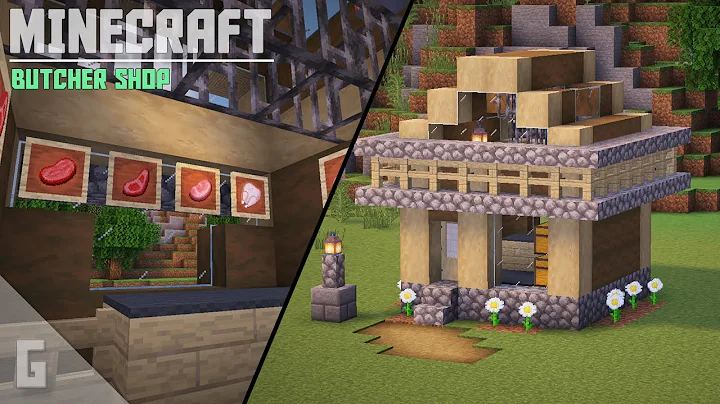 Minecraft Butcher Shop BUILD Tutorial