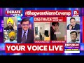 Debate With Arnab LIVE: Owaisi On The Defensive Ahead Of S.I.R In Hyderabad